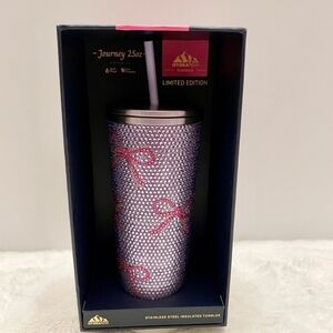 🔹️HYDRAPEAK🔹 Classic JOURNEY Lavender Purple Pink Bows Limited Edition Tumbler